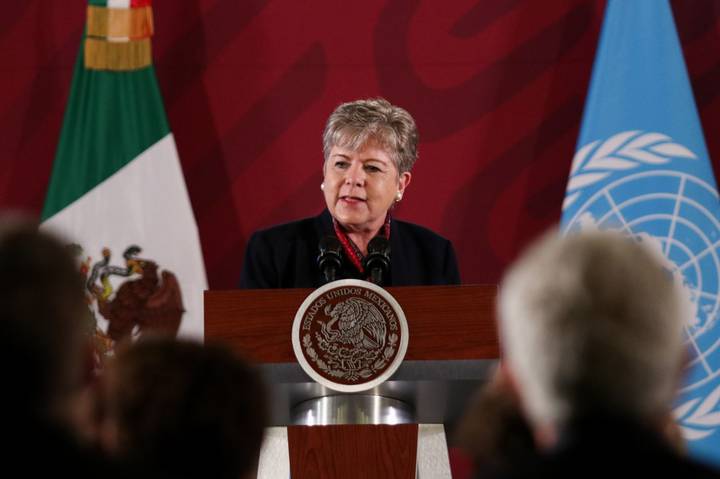 Alicia Bárcena de la SRE